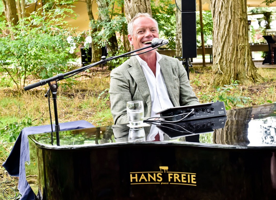 Persfoto Hans Freie Live muzikant Hans Freie voor feestjes