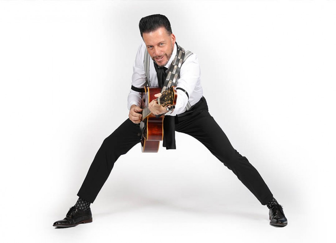 Persfoto Elvis Presley Tribute by William Smulders (solo) Live Elvis Presley Tribute met William Smulders (solo)