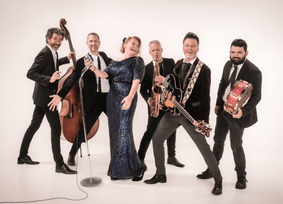 Persfoto Williams & Grey Top 2000 Band De live-act Williams & Grey Top 2000 Band voor evenementen